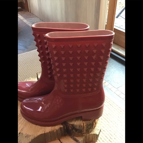 Pink Rain Boots - Picture 2 of 3